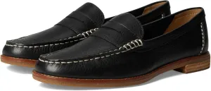 Sperry Women's Seaport Penny Loafer, Black, 8 Wide