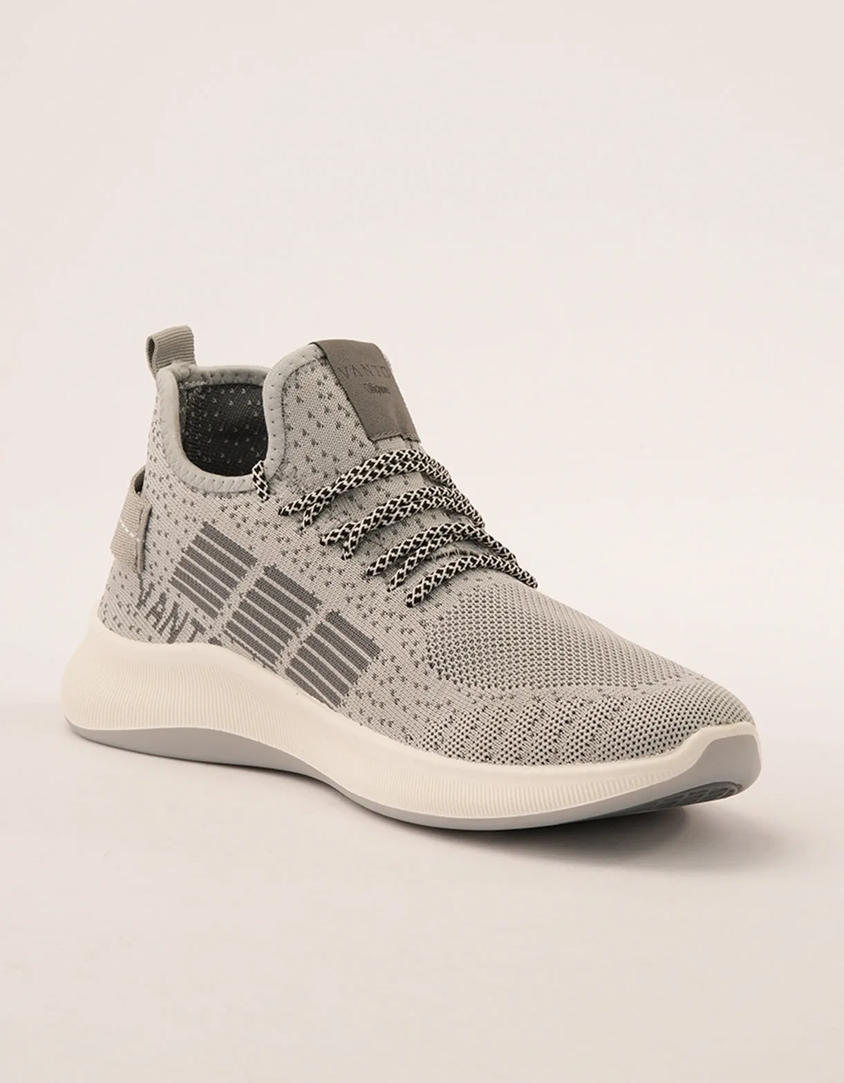 Urban Trek Gray Mesh Sneakers