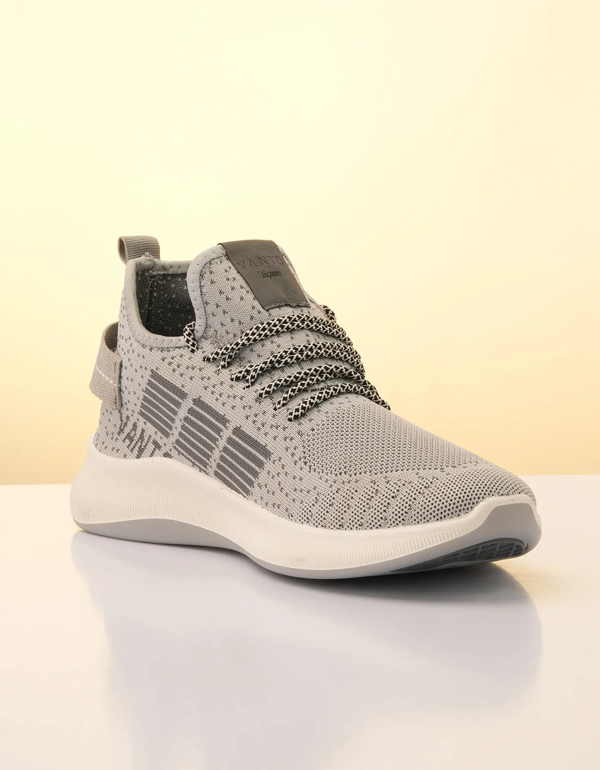 Urban Trek Gray Mesh Sneakers