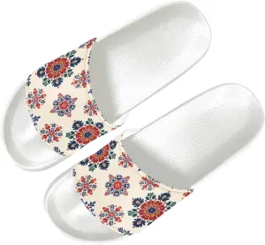 Women's Pillow Slippers Thick Sole Anti-slip Bathroom Shower Shoes House Slipper Adult Beach Slide SizeUS 6-13.5