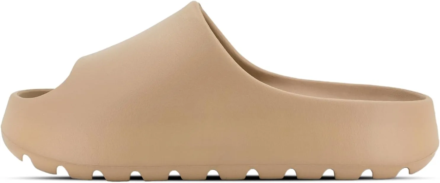 XIXITIAO Cloud Slides for Women, Womens Slides Sandals, Pillow Slippers for Men, Platform Summer Shower Shoes Beach Sandals