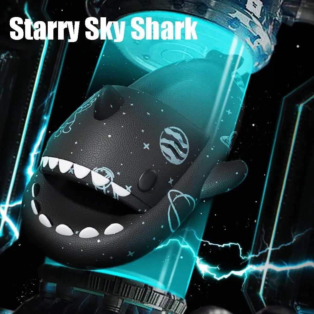 Zureto Shark Slides Original, Unisex Sharky Chanclas, New Cloud Shark Home Spa Slippers Sandals