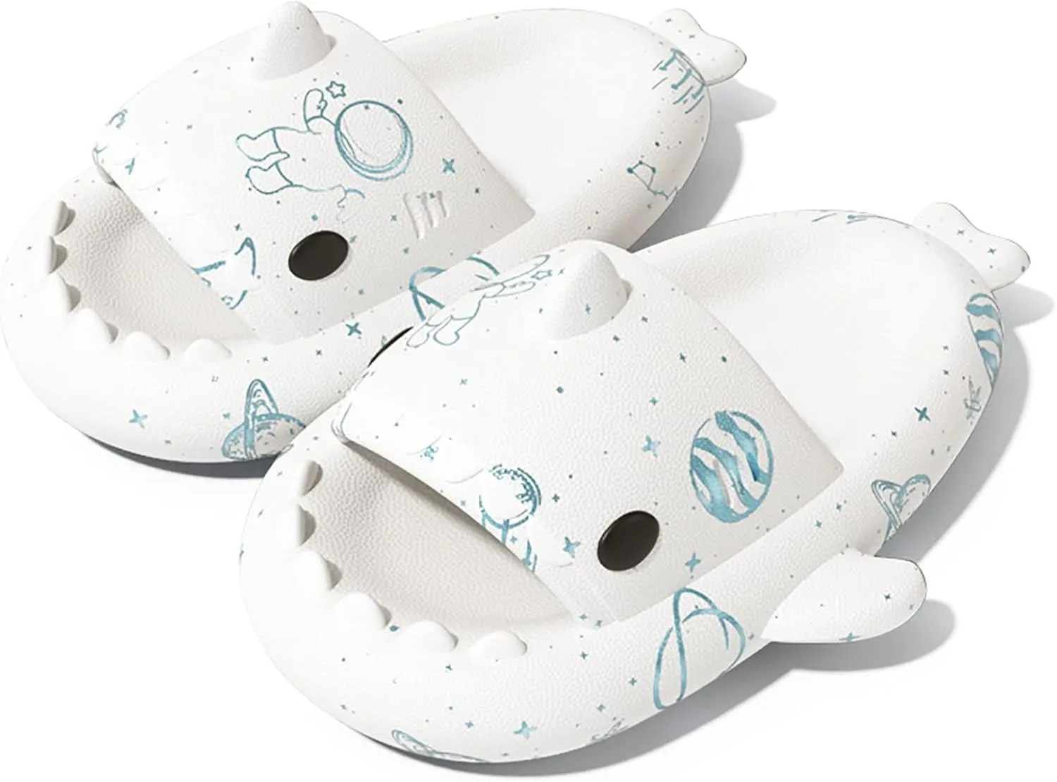 Zureto Shark Slides Original, Unisex Sharky Chanclas, New Cloud Shark Home Spa Slippers Sandals