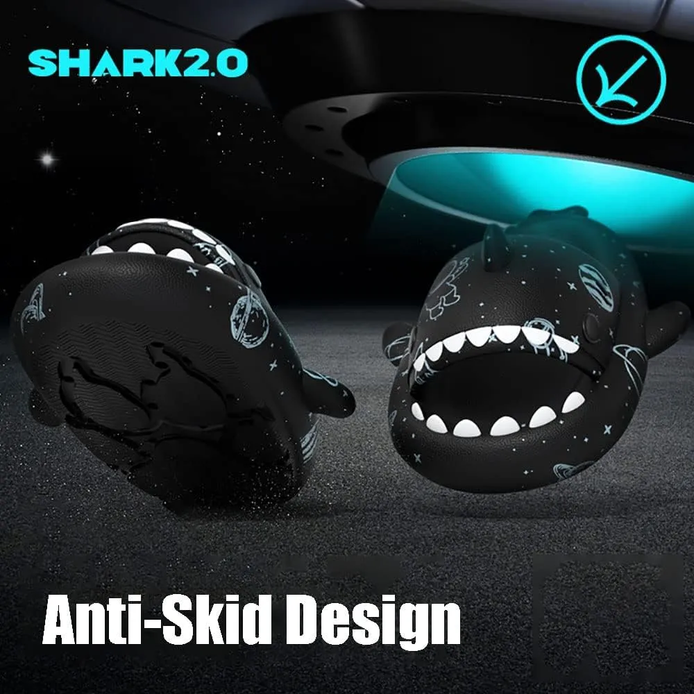 Zureto Shark Slides Original, Unisex Sharky Chanclas, New Cloud Shark Home Spa Slippers Sandals