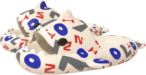 Zureto Shark Slides Original, Unisex Sharky Chanclas, New Cloud Shark Home Spa Slippers Sandals
